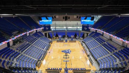 The March 4, 2023, Class 7A basketball semifinals will be played inside Georgia State's Convocation Center.