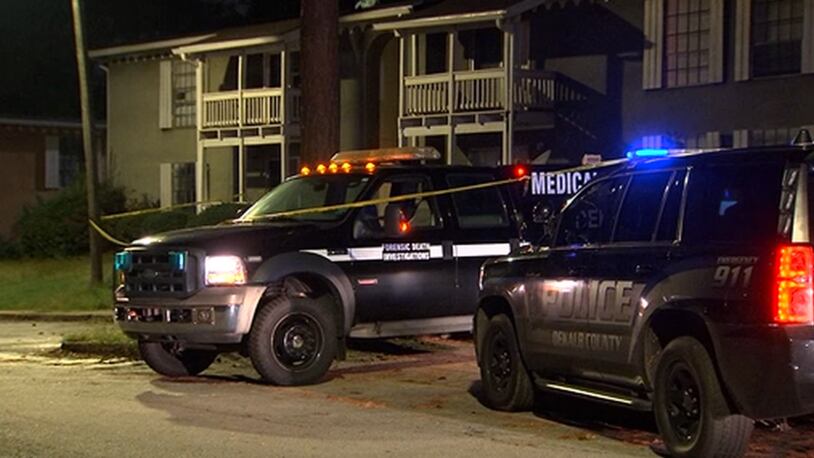 A suspected home invader was fatally shot Friday evening at a DeKalb County apartment, police said.