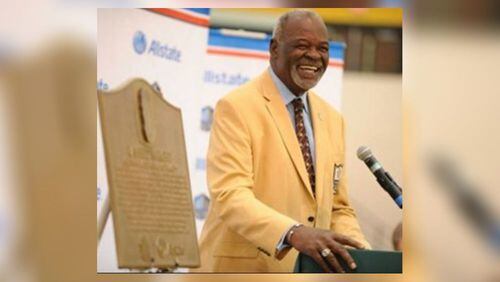 Rayfield Wright in a 2013 photo. (Credit: Pro Football Hall of Fame)