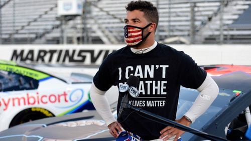 Atlantans shared their personal take on race and inclusiveness, Tuesday, in a virtual conversation on social justice that included NASCAR driver Bubba Wallace and people living around the U.S.