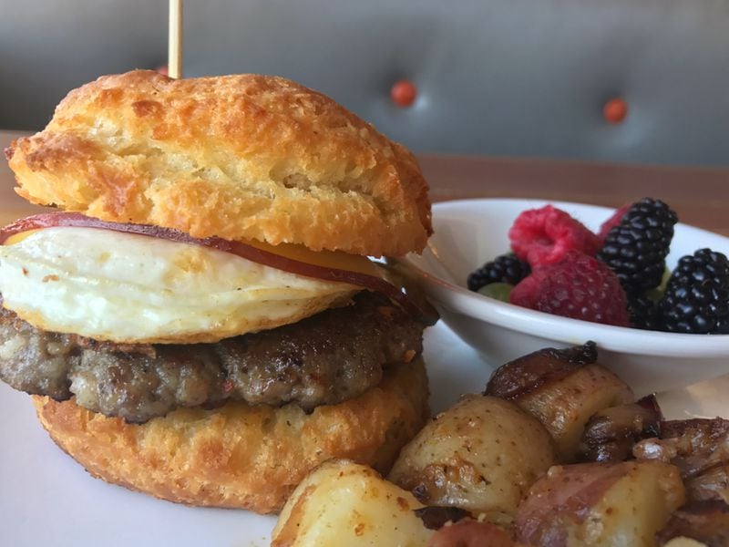  Breakfast sandwich from Smokebelly. / Photo courtesy of Smokebelly
