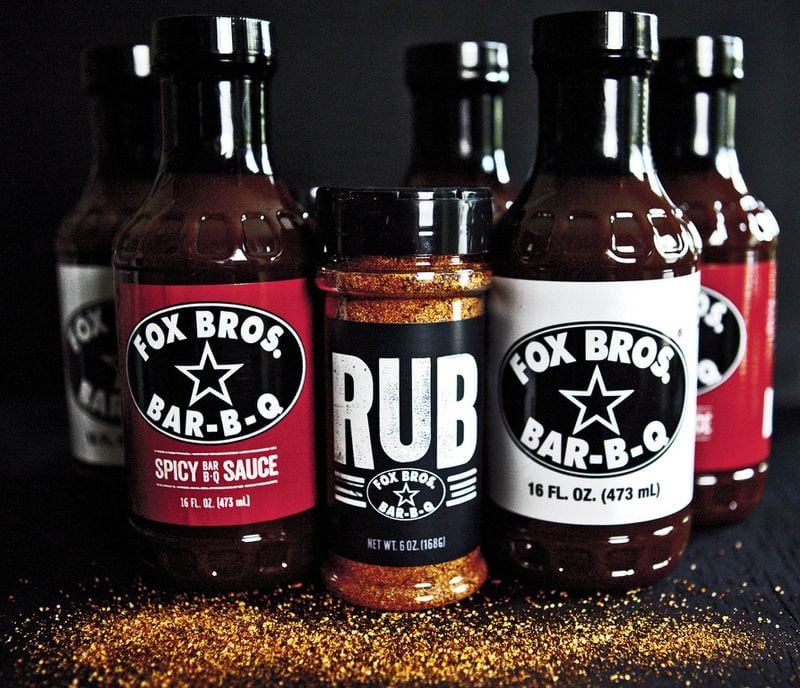 Fox Bros. Bar-B-Q has a spicy sauce, rub and original sauce available. CONTRIBUTED BY FOX BROS. BAR-B-Q