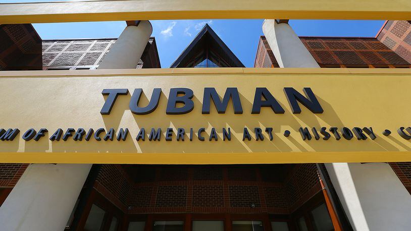 The main entrance of the Tubman Museum in Macon. The museum is among 20 nonprofits that have received checks from Curtis Compton / ccompton@ajc.com