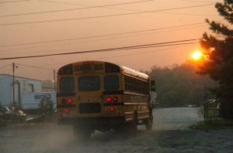 Are districts doing enough to get unsafe drivers out of school buses? (AJC file)