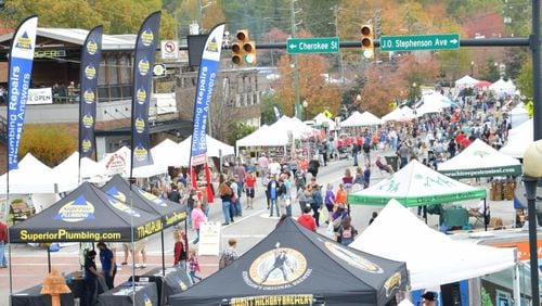 As the Kennesaw City Council restores this year various city events that were closed last year due to COVID-19, several road closures have been approved for this year. They begin as soon as Friday through Sunday for the Big Shanty Festival shown here. (Courtesy of Kennesaw)