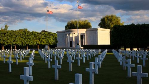 An overview of the St. Mihiel American Cemetery, in Thiaucourt, France. (Photo by Warrick Page/ABMC)