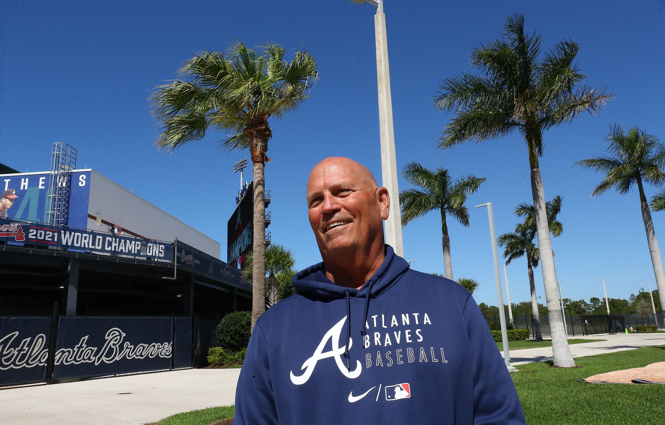 Braves manager Brian Snitker had a hectic offseason after club won the  World Series