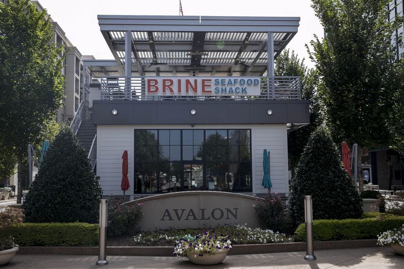 Marc Taft, who opened Brine Seafood Shack last year at the Avalon in Alpharetta, said the metro area is oversaturated with restaurants. (ALYSSA POINTER/ALYSSA.POINTER@AJC.COM)