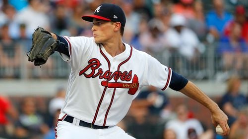 Max Fried of the Atlanta Braves pitches in the first inning against the New York Mets at SunTrust Park on June 19, 2019 in Atlanta, Georgia. (Photo by Kevin C. Cox/Getty Images)