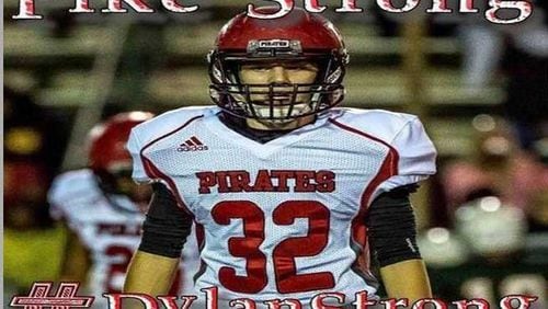 Pike County High School officials posted this picture of Dylan Thomas on its website. Thomas, 17, died Sept. 30, 2018, two days after suffering an injury on the football field.