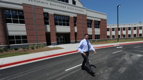 The new Banneker High School opened in 2012. JOHNNY CRAWFORD / JCRAWFORD@AJC.COM