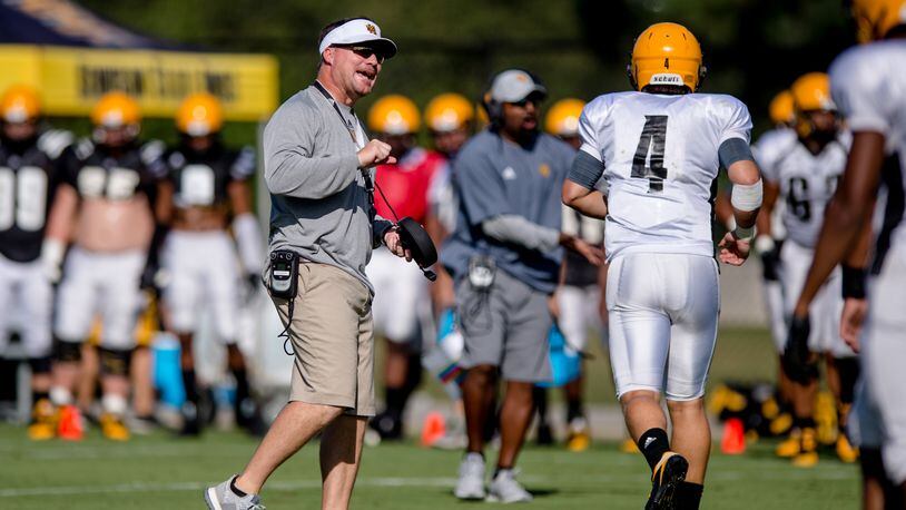Kennesaw State coach Brian Bohannon will lead the Owls in spring practice beginning Feb. 24.