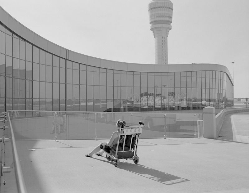 Athens-based photographer Mark Steinmetz captures the human and aeronautical activity at Hartsfield-Jackson International Airport in his show “Terminus” at High Museum of Art. CONTRIBUTED BY THE ARTIST AND JACKSON FINE ART