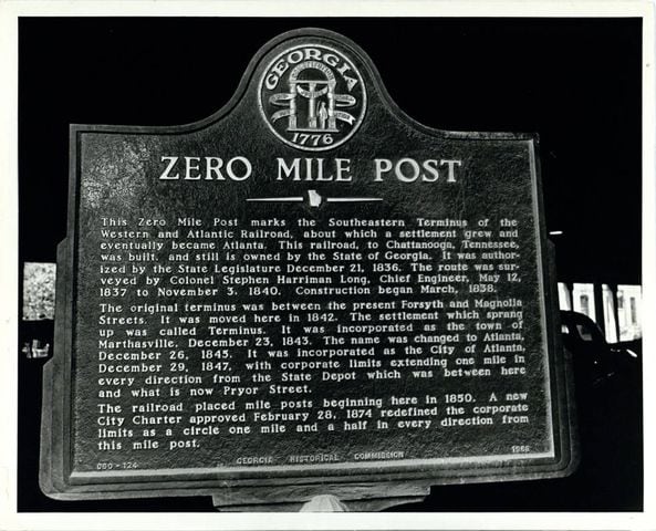 The Zero Mile Post
