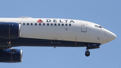 A Delta Air Lines aircraft slipped off the runway Sunday morning at Buffalo Niagara International Airport. There were no injuries.