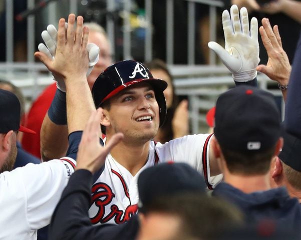 Photos: Braves’ Austin Riley crushes home run in his first game