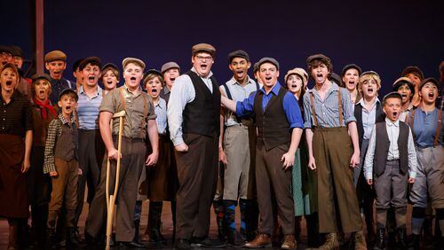 ArtsBridge Foundation presented the 2019 Shuler Award for Best Choreography, Ensemble and Overall Production to Lambert High School for its production of the musical "Newsies" performed during the 2018-19 academic year.