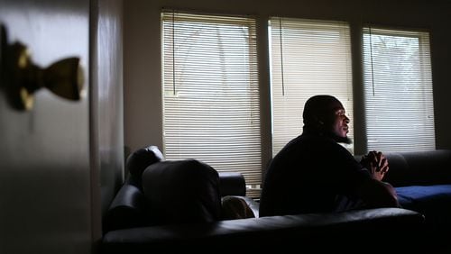 Left behind in the new world of health care Anthony Jenkins, 32, sits alone and unemployed in the living room of his sparsely supplied apartment on Wednesday, March 19, 2014, in Atlanta. Jenkins can't hold a steady job because of a seizure disorder. His last employer had to let him go for liability reasons after he suffered his second seizure while on the job. He doesn't make enough money to qualify for federal subsidies through the Health Insurance Marketplace and is being allowed to live in his apartment temporarily pending qualification for disability payments. CURTIS COMPTON / CCOMPTON@AJC.COM
