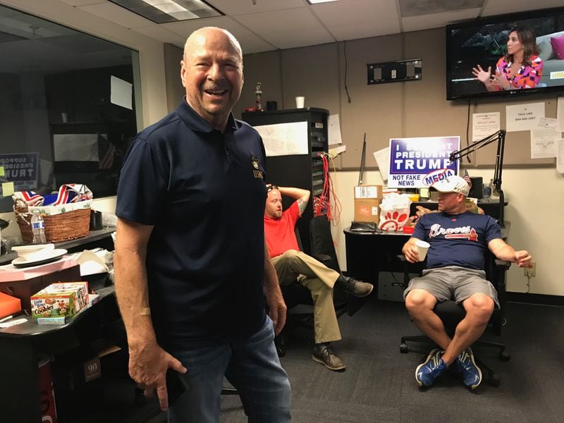 Kim "The Kimmer" Peterson arrived three hours before his final show at Talk 106.7 May 31, 2019.