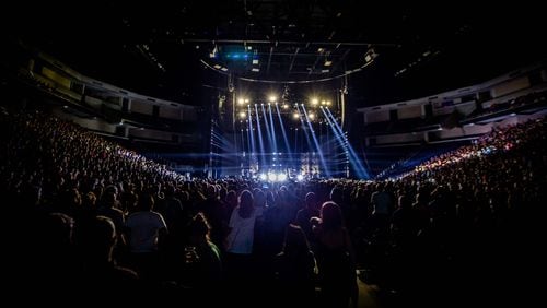 Infinite Energy Arena is planning to host full-scale concerts this year. The Smashing Pumpkins performed at the venue in 2018. Courtesy of Ryan Fleisher