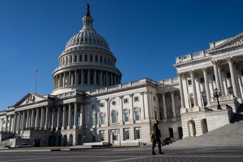 The U.S. Capitol building in Washington on Jan. 9, 2023. (Haiyun Jiang/The New York Times)