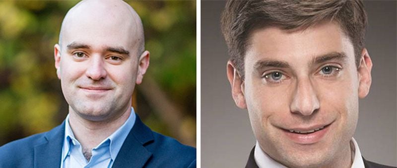 Democrat Josh McLaurin, left, is running against Republican Alex Kaufman for the House District 51 seat vacated by Republican Rep. Wendell Willard. Contributed.