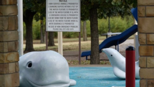 A child has died after being infected with a rare brain-eating amoeba that was found at a Texas splash pad he had visited, and a review discovered lapses in water-quality testing at several parks, officials said Monday.
