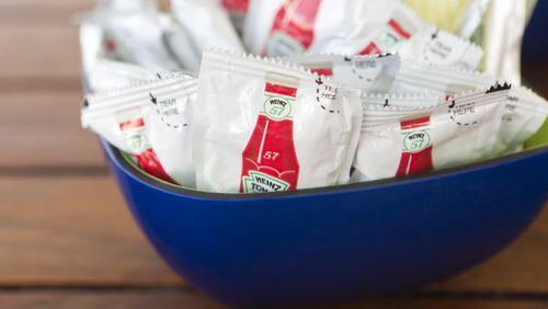 Heinz ketchup packets are in short supply.