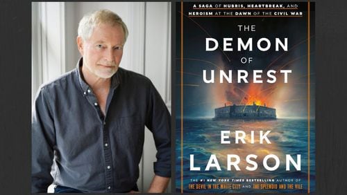 Erik Larson is the author of "The Demon of  Unrest."
Courtesy of Penguin Random House
