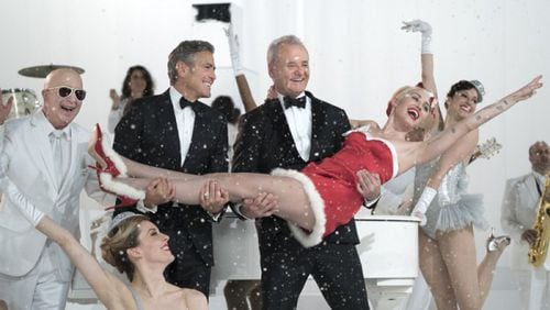 Bill Murray celebrates Christmas with George Clooney and Miley Cyrus on Netflix streaming Friday, December 4, 2015. CREDIT: Netflix