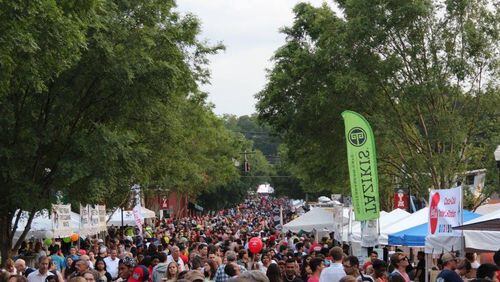 Taste of Alpharetta returns to downtown Thursday, May 12 after a two-year hiatus. (Courtesy City of Alpharetta)