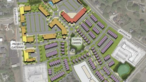 The city of Lawrenceville announced Thursday its plans for a $200 million "urban-style" development near downtown.