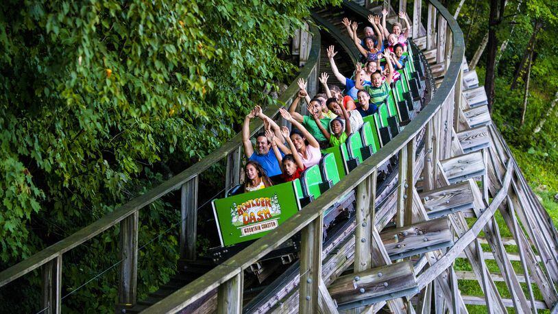 Boulder Dash at Lake Compounce amusement park in Connecticut has won the Golden Ticket award for best wooden coaster the last four years. (Robie Capps/Lake Compounce)