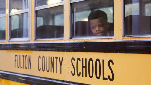 Fulton County had its first day of class this school year on Aug. 6, 2018. Next school year, the first day will be Aug. 12, 2019.   BOB ANDRES  /BANDRES@AJC.COM