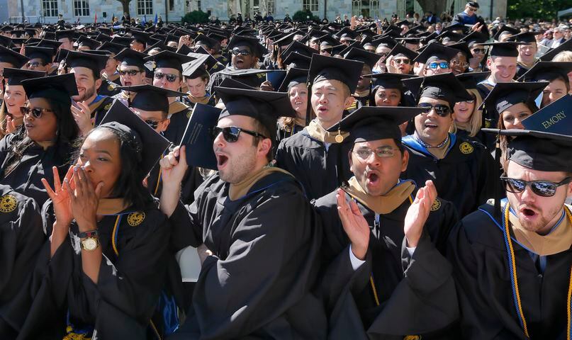 Emory University 2017 spring commencement