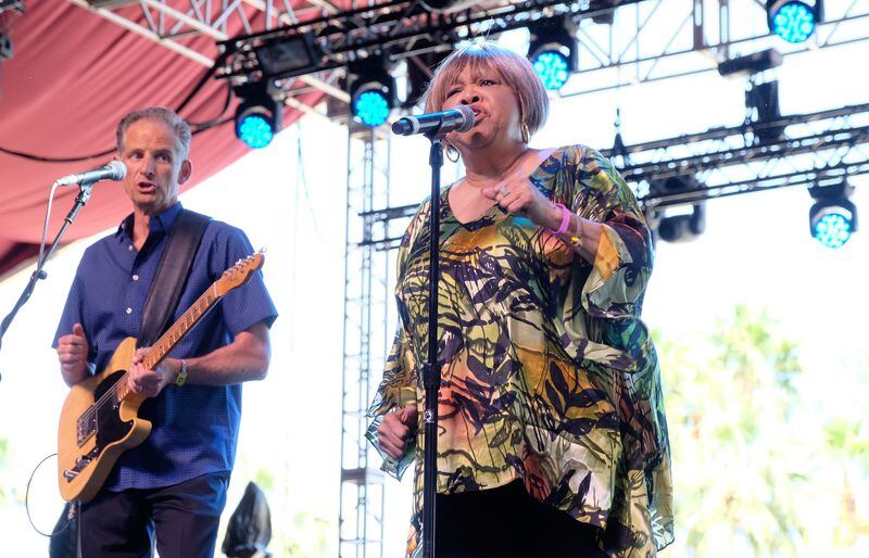 Mavis Staples, seen here in Coachella in 2016, wil headline the Amplify Decatur festival this weekend. (Photo by Frazer Harrison/Getty Images for Coachella)