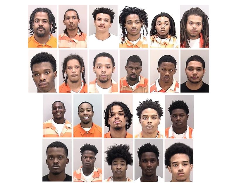 Authorities in Augusta arrested 22 men in connection with a 2019 drive-by shooting they allege was gang related, including Maurice Franklin.