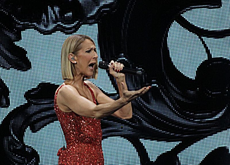 Celine Dion, looking impressively fit, belted out songs while effortlessly interacting with the sold-out crowd at State Farm Arena on Jan. 11, 2020. (Akili-Casundria Ramsess/Eye of Ramsess Media)