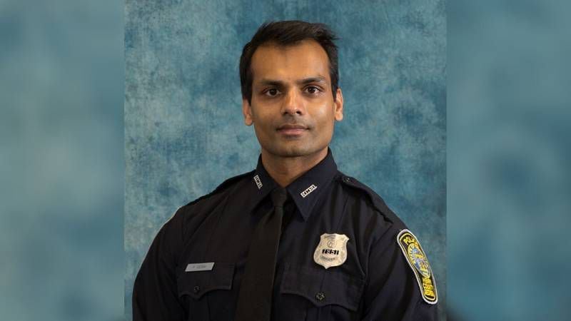 Henry County police Officer Paramhans Desai died days after being shot while attempting to make an arrest. (Henry County Police Department)