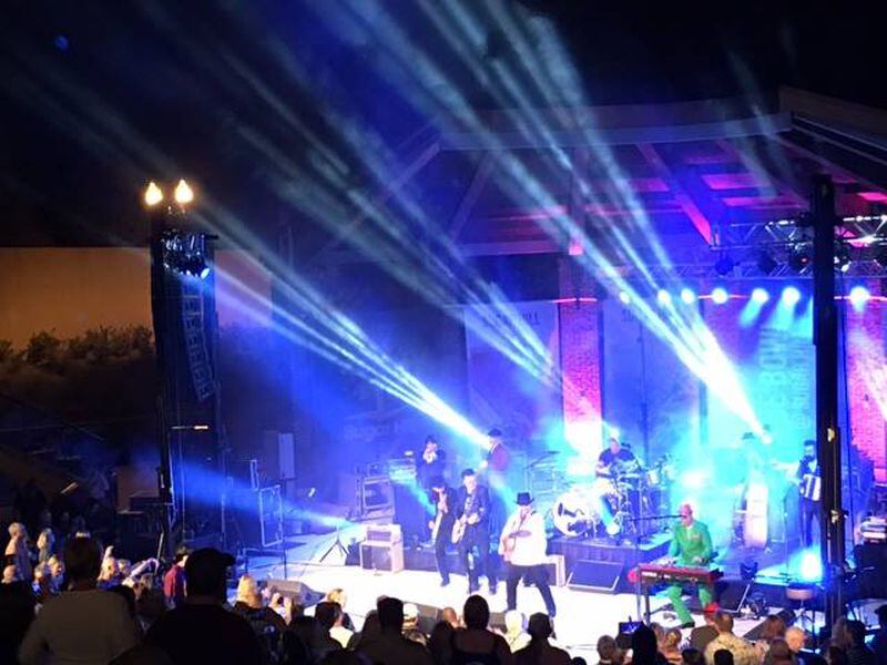 A band called The Mavericks performs at the Bowl at Sugar Hill in 2016. (Credit: City of Sugar Hill)
