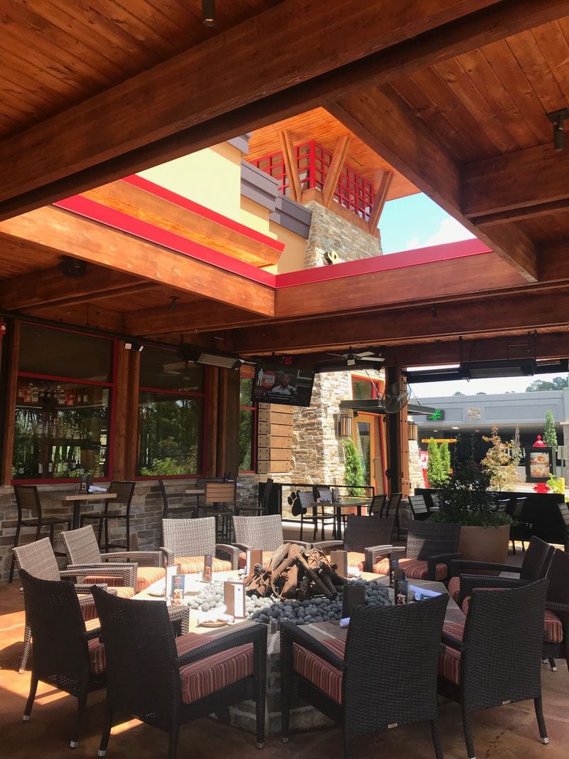 A dog menu will debut on the patio at Lazy Dog in Peachtree Corners as soon as the restaurant gets permitting approval.