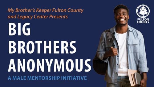 Boys and young men of color are invited to participate in Fulton County's mentorship program that meets from 11 a.m. to 2 p.m. on the first and third Saturdays of each month at 
the Legacy Center, 3015 RN Martin St., East Point. (Courtesy of Fulton County)