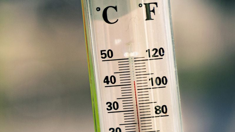Stock photo of a thermometer.