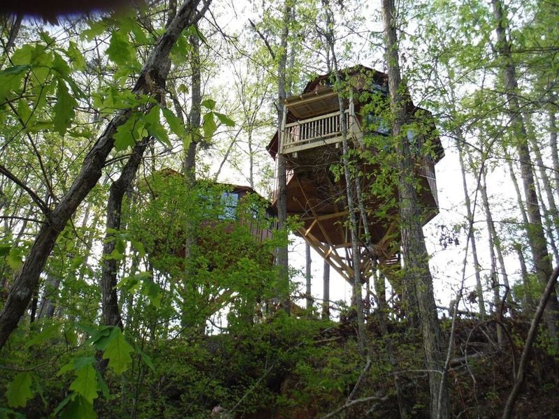 Overnight guests at Historic Banning Mills can branch out from traditional accommodations with the destination’s treehouse village. CONTRIBUTED BY HISTORIC BANNING MILLS