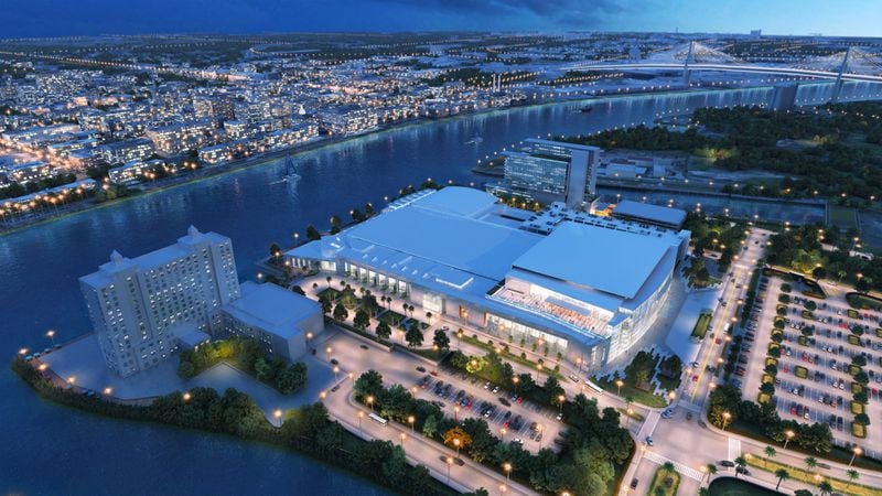 The Savannah Convention Center expansion is nearing completion, a project that is doubling the facility's capacity. (Courtesy of the Savannah Convention Center)