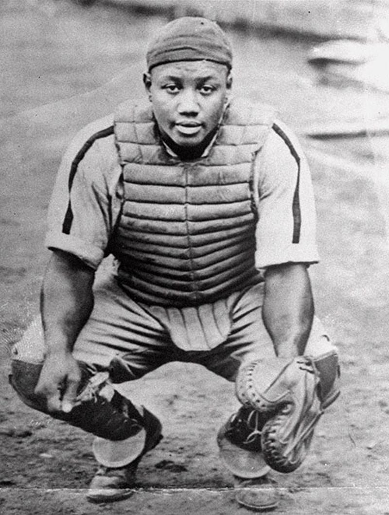 Josh Gibson, considered one of the best catchers in baseball history.