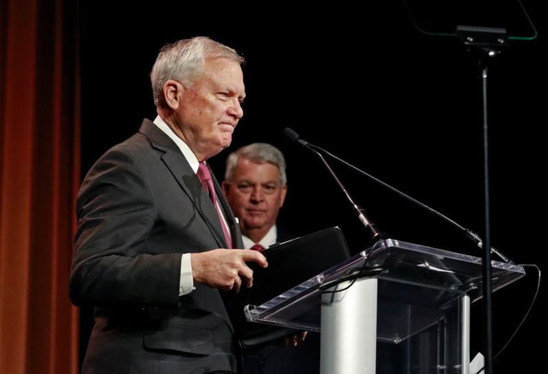 Gov. Nathan Deal will unveil plans during Wednesday’s State of the State address for a new state-owned training center to teach students and educators how to combat hacking and other forms of cyberwarfare. The Georgia Cyber Innovation and Training Center, to be developed with the Defense Department and the National Security Agency, is to be built in Augusta, near the U.S. Army’s Cyber Command headquarters at Fort Gordon, and it will likely cost tens of millions of dollars. BOB ANDRES /BANDRES@AJC.COM