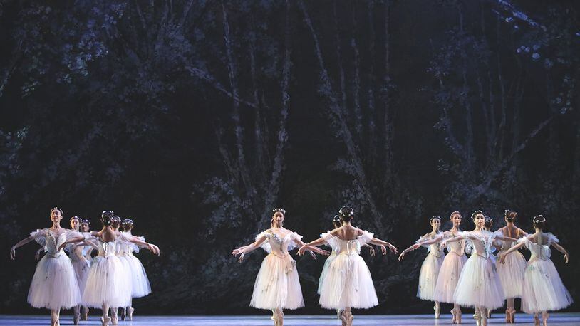 The dancers of the Atlanta Ballet perform in choreographer Johan Kobburg’s version of August Bournonville’s classic ballet “La Sylphide.” Contributed by Charlie McCullers