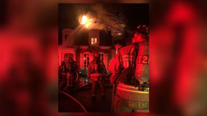 It took extra resources to put out a fire at a home on Blackland Road in Buckhead’s upscale Tuxedo Park neighborhood Wednesday night., Channel 2 Action News reported. (Photo: Atlanta Fire Rescue)