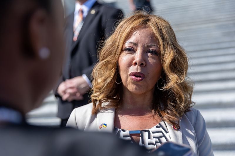 U.S. Rep. Lucy McBath, D-Ga., has championed a measure that caps insulin costs. (Nathan Posner for The Atlanta Journal-Constitution)